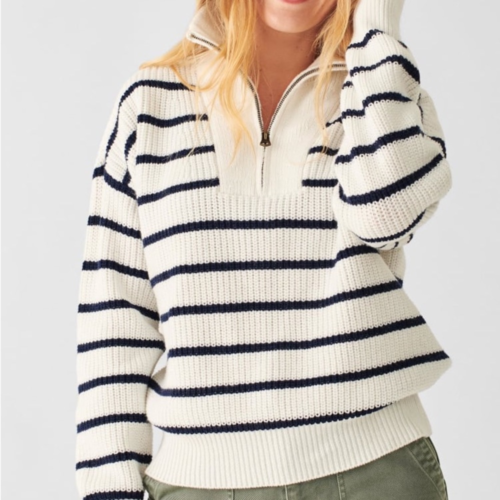 Faherty Brand Marine Sweater